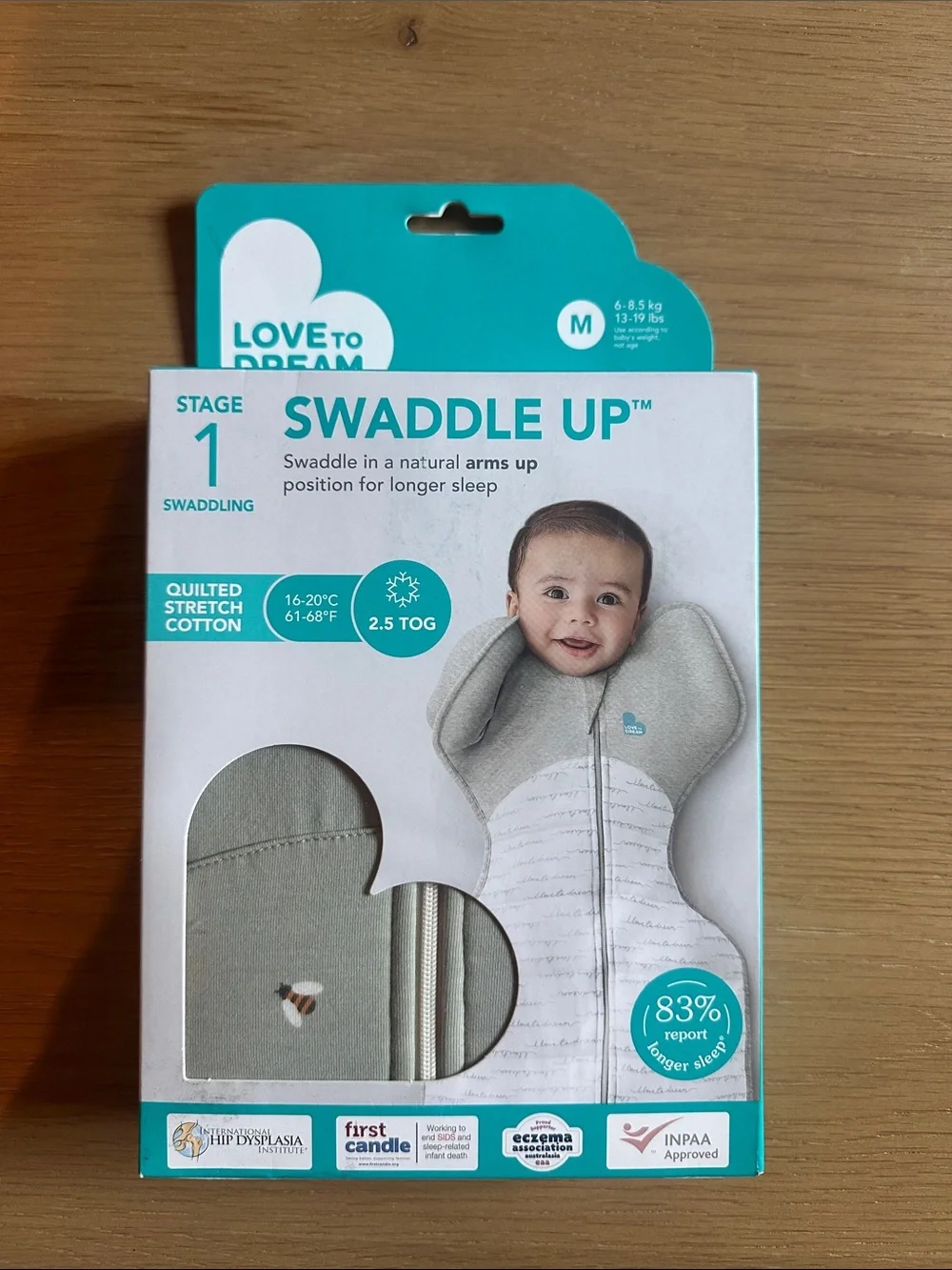Love to Dream Swaddle Up Sleep Sack - Bees